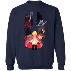 Howl And Colorful Wings Sweatshirt 34 Howl And Colorful Wings Sweatshirt -Ghibli Shop redirect10062021101011 4 1