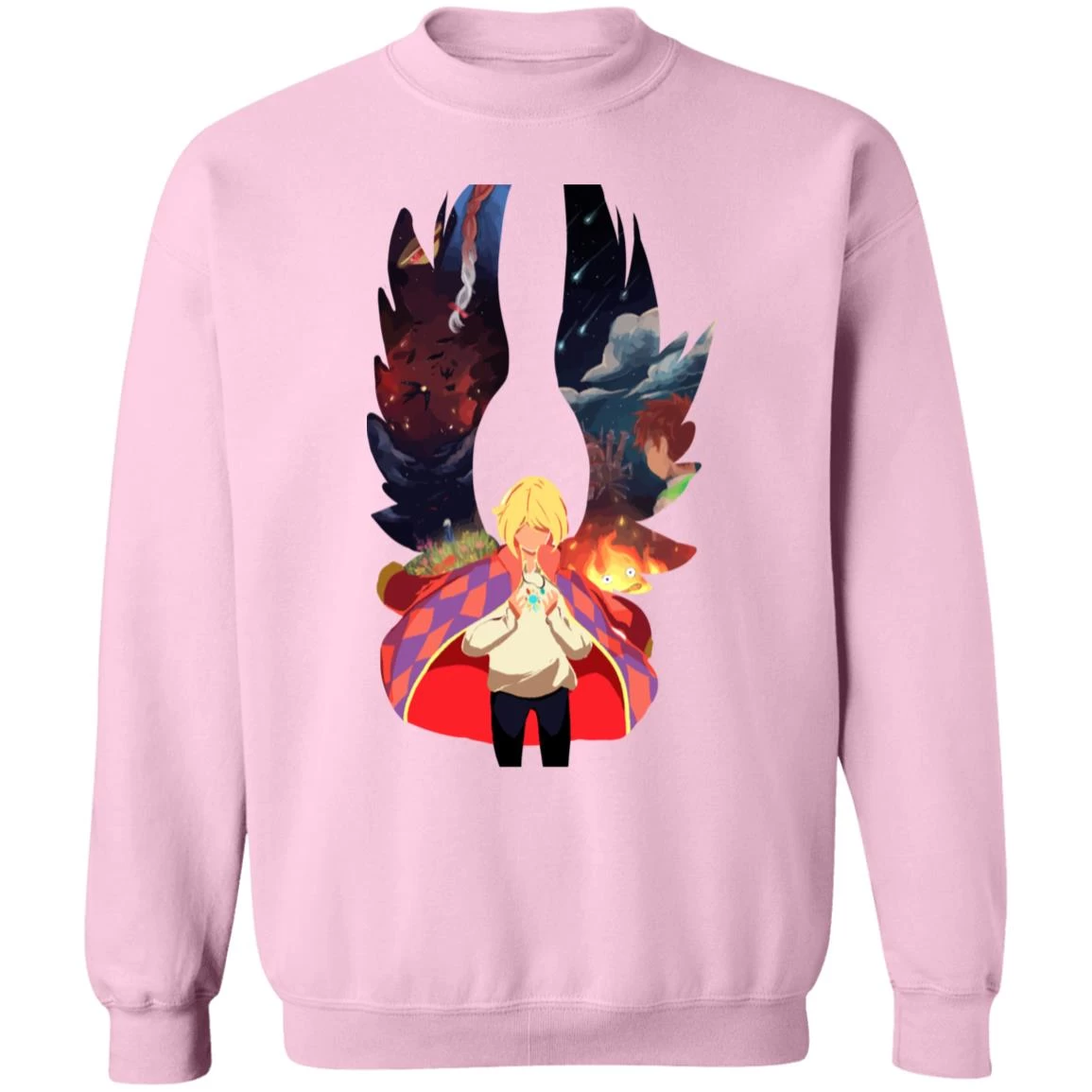 Howl And Colorful Wings Sweatshirt 15 Howl And Colorful Wings Sweatshirt - Image 13