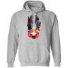 Howl And Colorful Wings Hoodie