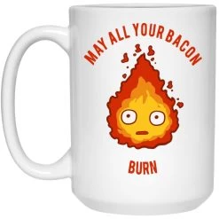 Calcifer: May All Your Bacon Burn Mug -Ghibli Shop redirect10062021101056 1 1