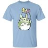 Totoro With Butterfly Cute Drawing T Shirt -Ghibli Shop redirect10062021131006