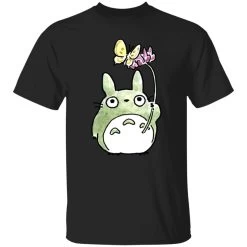 Totoro With Butterfly Cute Drawing T Shirt 22 Totoro With Butterfly Cute Drawing T Shirt -Ghibli Shop redirect10062021131006 2