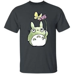 Totoro With Butterfly Cute Drawing T Shirt 30 Totoro With Butterfly Cute Drawing T Shirt -Ghibli Shop redirect10062021131006 3 1