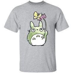 Totoro With Butterfly Cute Drawing T Shirt 28 Totoro With Butterfly Cute Drawing T Shirt -Ghibli Shop redirect10062021131006 8
