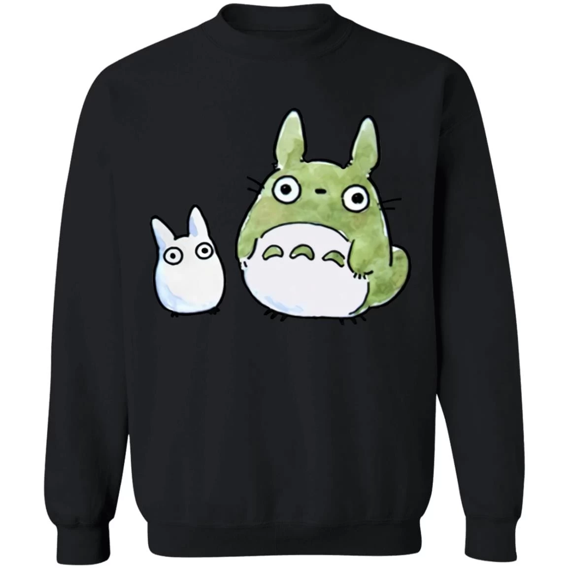 Totoro Family Cute Drawing Sweatshirt 5 Totoro Family Cute Drawing Sweatshirt - Image 3