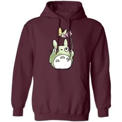 Totoro With Butterfly Cute Drawing Hoodie -Ghibli Shop redirect10062021131011 7 1