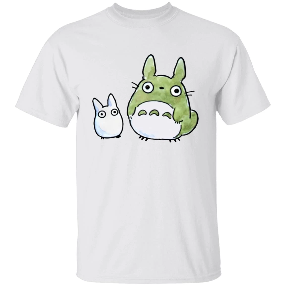 Totoro Family Cute Drawing T Shirt 4 Totoro Family Cute Drawing T Shirt - Image 2