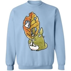 Totoro And The Big Leaf Cute Drawing Sweatshirt 27 Totoro And The Big Leaf Cute Drawing Sweatshirt -Ghibli Shop redirect10062021131034 3