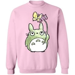 Totoro With Butterfly Cute Drawing Sweatshirt -Ghibli Shop redirect10062021131044 8
