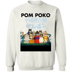 Pom Poko Poster Japanese Sweatshirt -Ghibli Shop redirect10072021001001 1