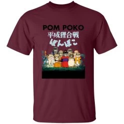 Pom Poko Poster Japanese T Shirt -Ghibli Shop redirect10072021001024 5