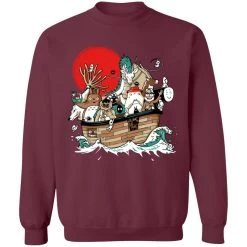 Studio Ghibli Boat Sweatshirt -Ghibli Shop redirect10072021001025 3 1