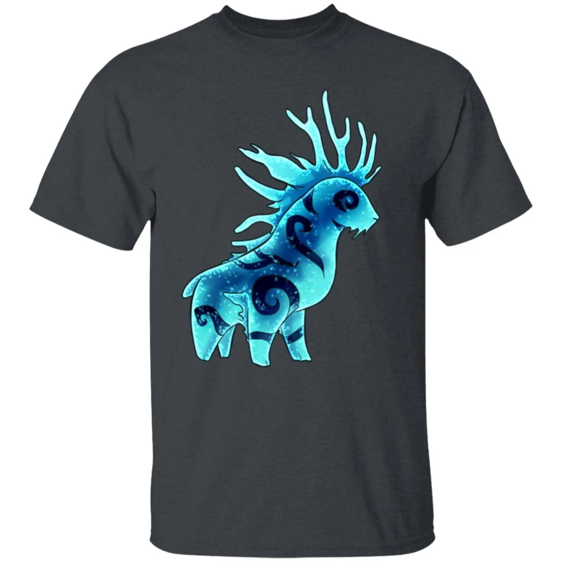 Princess Mononoke Forest Spirit Shishigami Night Chibi T Shirt 13 Princess Mononoke Forest Spirit Shishigami Night Chibi T Shirt - Image 11