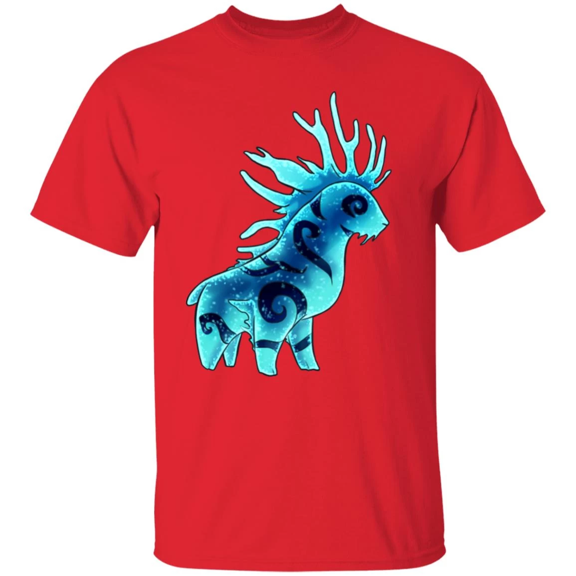 Princess Mononoke Forest Spirit Shishigami Night Chibi T Shirt 10 Princess Mononoke Forest Spirit Shishigami Night Chibi T Shirt - Image 8