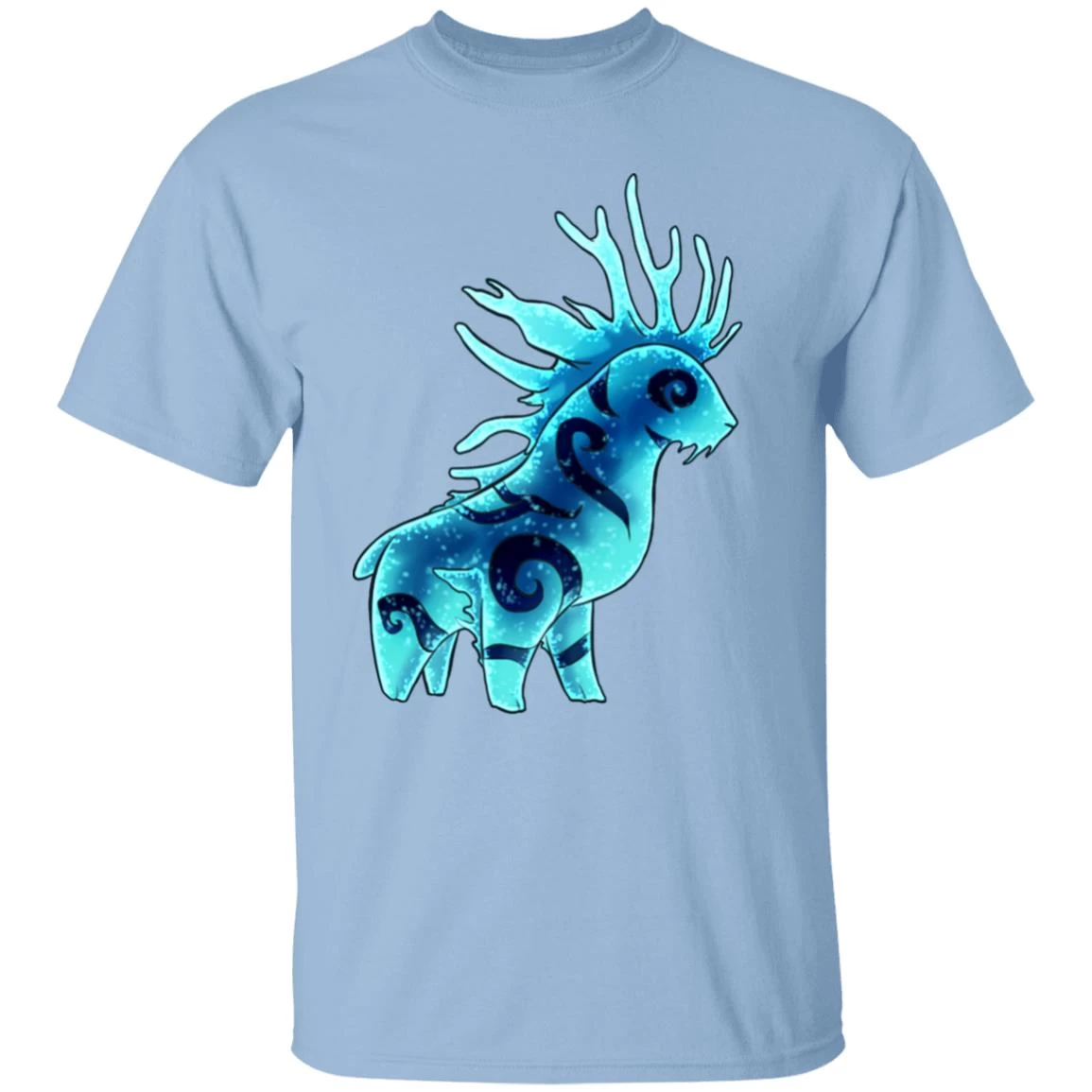 Princess Mononoke Forest Spirit Shishigami Night Chibi T Shirt 14 Princess Mononoke Forest Spirit Shishigami Night Chibi T Shirt - Image 12