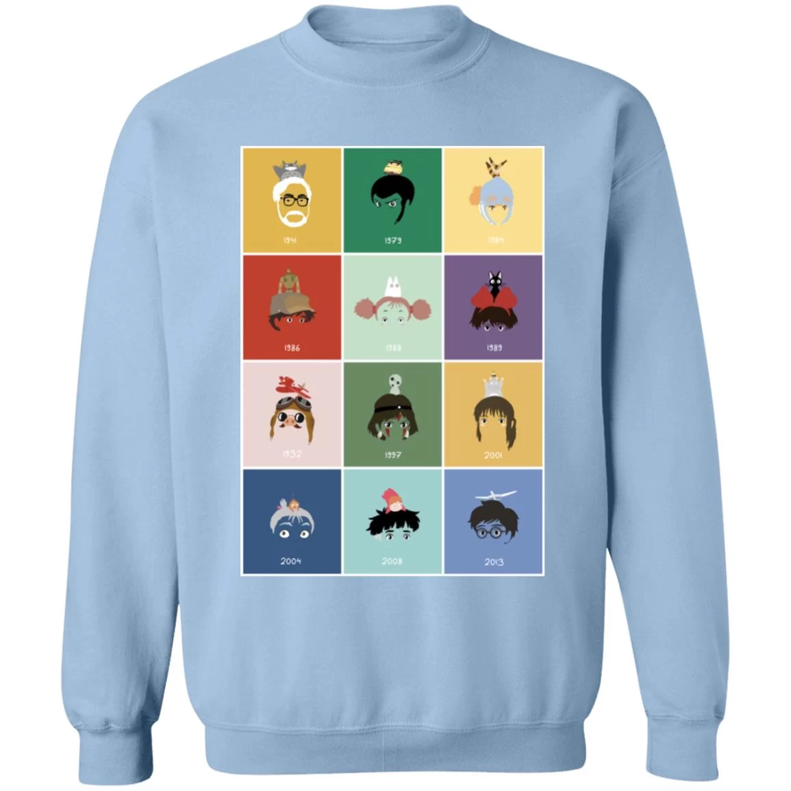 Ghibli Movie Collection Sweatshirt 10 Ghibli Movie Collection Sweatshirt - Image 8