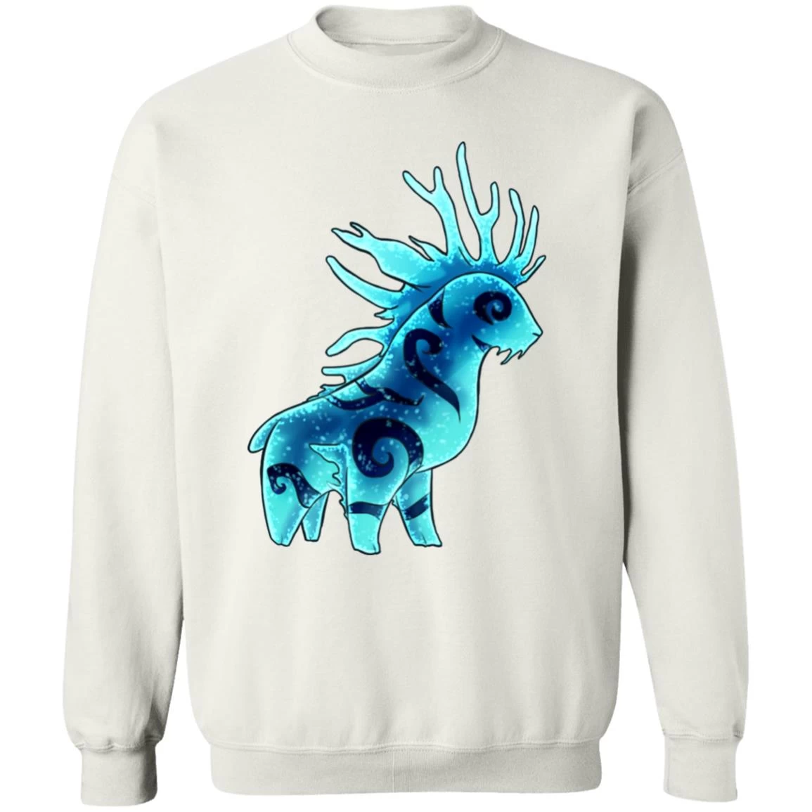 Princess Mononoke Forest Spirit Shishigami Night Chibi Sweatshirt 20 Princess Mononoke Forest Spirit Shishigami Night Chibi Sweatshirt - Image 18