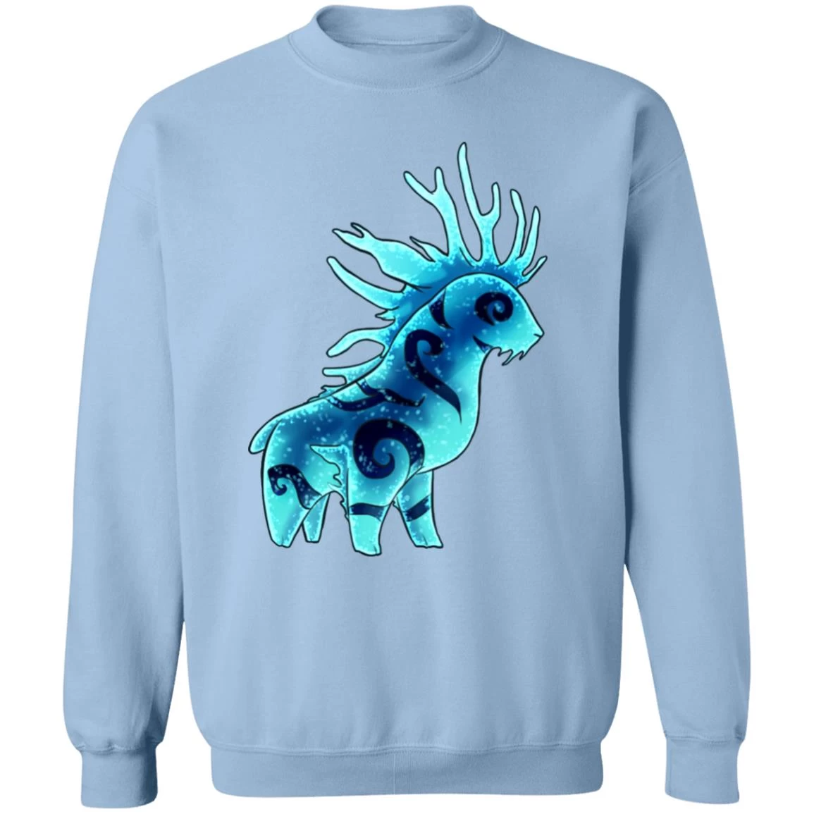 Princess Mononoke Forest Spirit Shishigami Night Chibi Sweatshirt 14 Princess Mononoke Forest Spirit Shishigami Night Chibi Sweatshirt - Image 12
