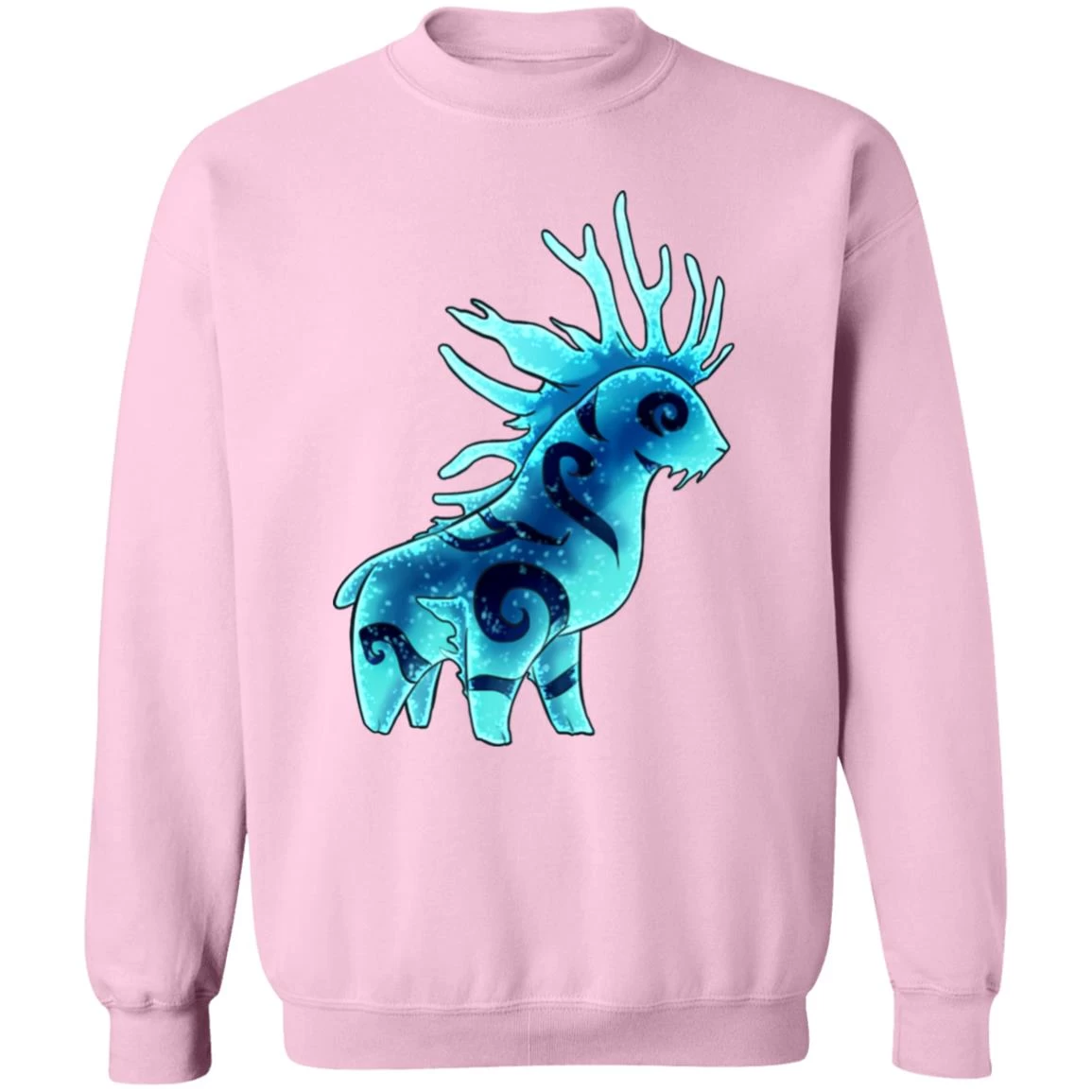 Princess Mononoke Forest Spirit Shishigami Night Chibi Sweatshirt 15 Princess Mononoke Forest Spirit Shishigami Night Chibi Sweatshirt - Image 13