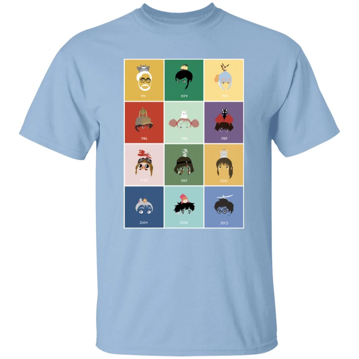 Ghibli Movie Collection T Shirt 3 Ghibli Movie Collection T Shirt