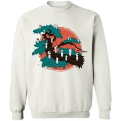 Tree Spirits By The Red Moon Sweatshirt -Ghibli Shop redirect10072021031058 1 1