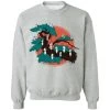 Tree Spirits By The Red Moon Sweatshirt