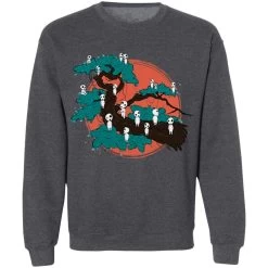 Tree Spirits By The Red Moon Sweatshirt -Ghibli Shop redirect10072021031058 6