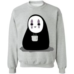 Cute No Face Kaonashi Drinking Hot Tea Sweatshirt