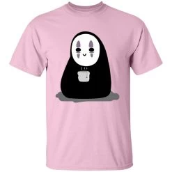 Cute No Face Kaonashi Drinking Hot Tea T Shirt 24 Cute No Face Kaonashi Drinking Hot Tea T Shirt -Ghibli Shop redirect10072021041025 4