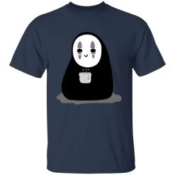 Cute No Face Kaonashi Drinking Hot Tea T Shirt 26 Cute No Face Kaonashi Drinking Hot Tea T Shirt -Ghibli Shop redirect10072021041025 6