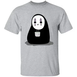 Cute No Face Kaonashi Drinking Hot Tea T Shirt 28 Cute No Face Kaonashi Drinking Hot Tea T Shirt -Ghibli Shop redirect10072021041025 8