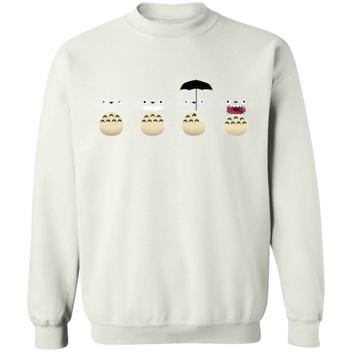 Totoro Faces Sweatshirt 20 Totoro Faces Sweatshirt - Image 18