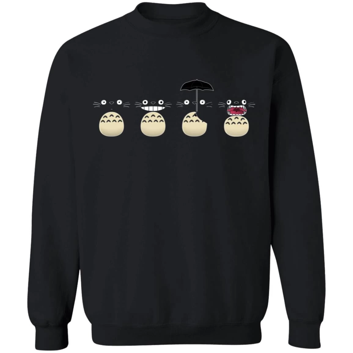 Totoro Faces Sweatshirt 12 Totoro Faces Sweatshirt - Image 10
