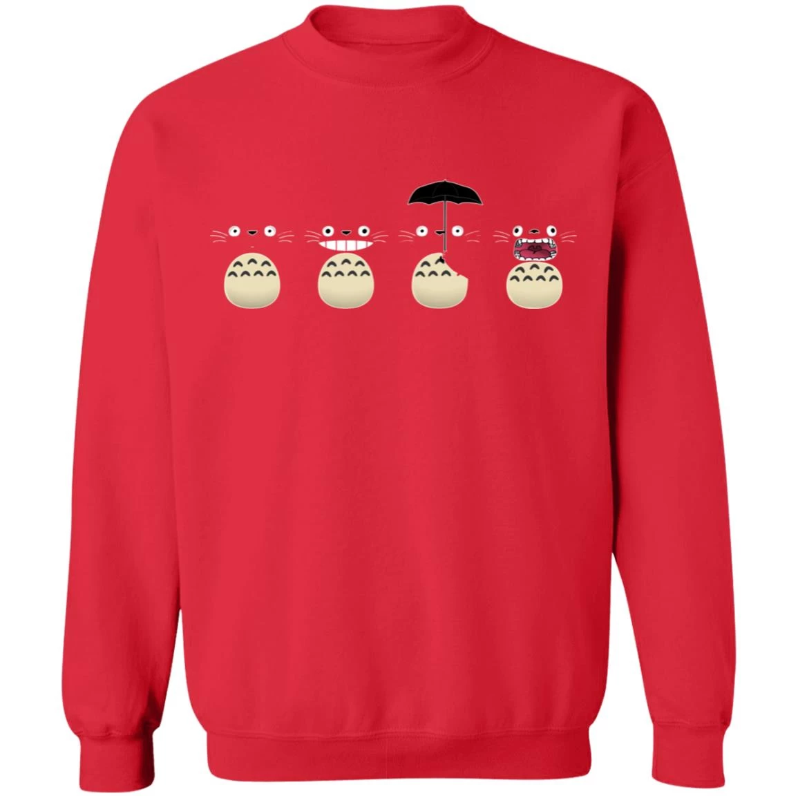 Totoro Faces Sweatshirt 8 Totoro Faces Sweatshirt - Image 6