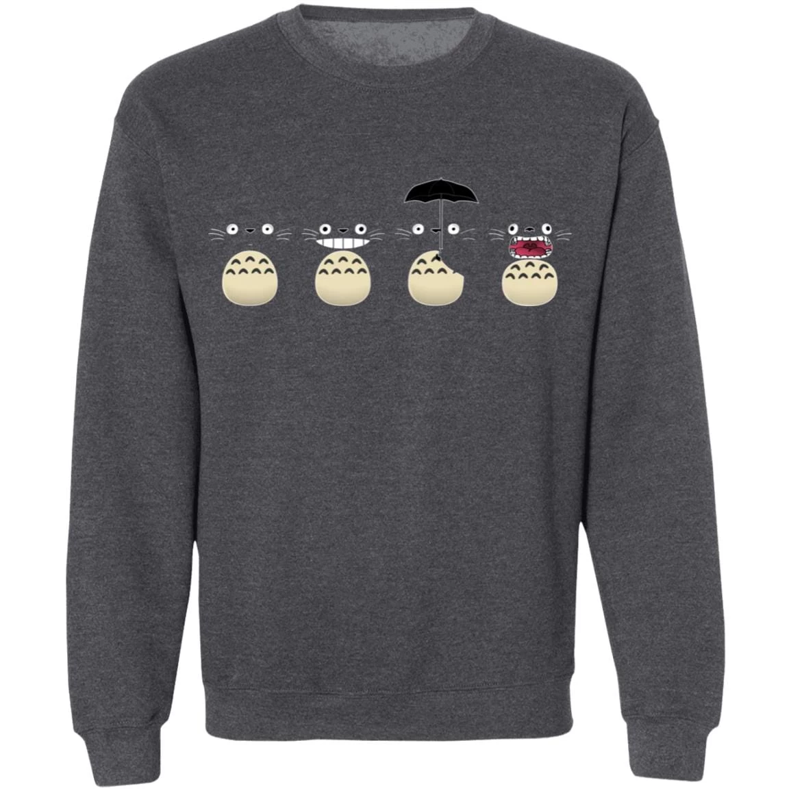 Totoro Faces Sweatshirt 13 Totoro Faces Sweatshirt - Image 11