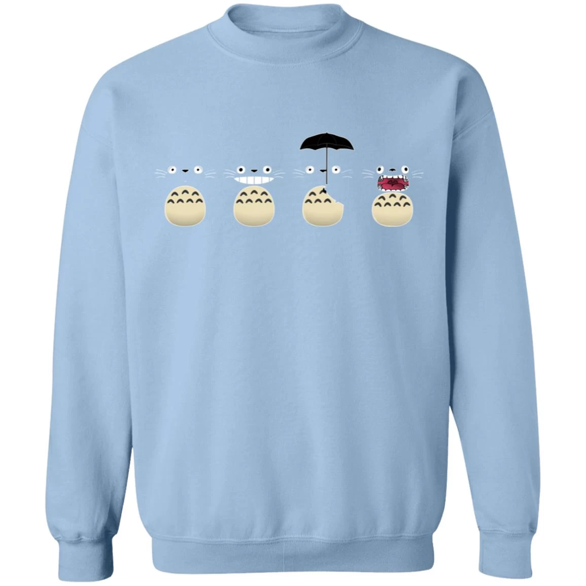 Totoro Faces Sweatshirt 14 Totoro Faces Sweatshirt - Image 12