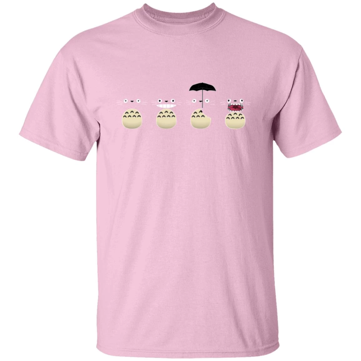 Totoro Faces T Shirt 7 Totoro Faces T Shirt - Image 5