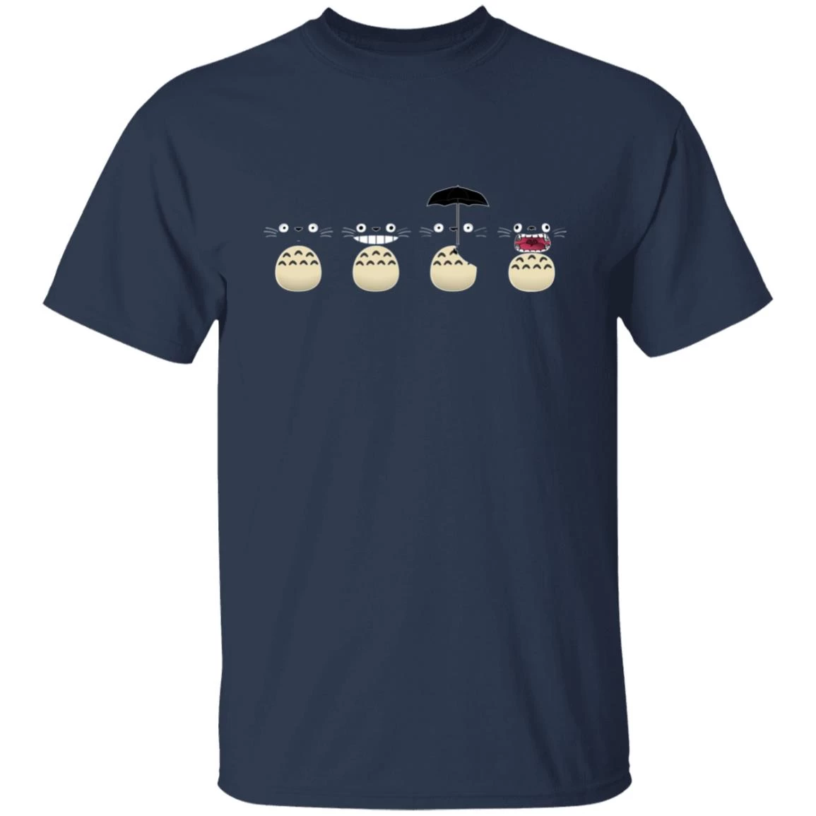 Totoro Faces T Shirt 17 Totoro Faces T Shirt - Image 15