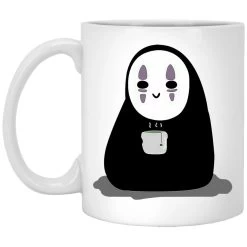 Cute No Face Kaonashi Drinking Hot Tea Mug -Ghibli Shop redirect10072021051004 2