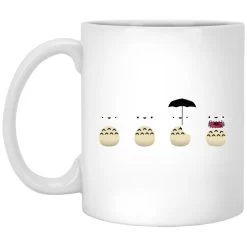 Totoro Faces Mug