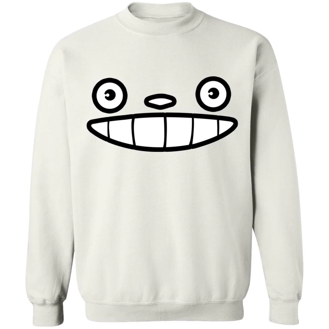My Neighbor Totoro Face Sweatshirt 4 My Neighbor Totoro Face Sweatshirt - Image 2