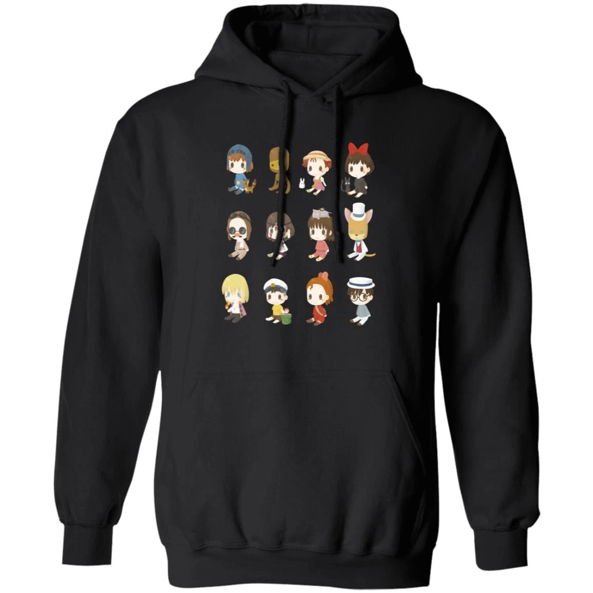 Ghibli Characters Cute Collection Hoodie 5 Ghibli Characters Cute Collection Hoodie - Image 3