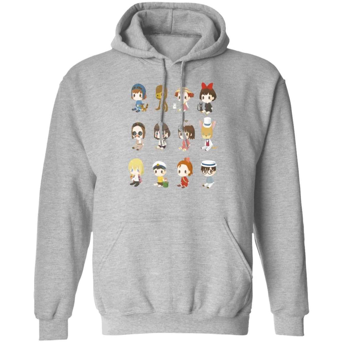 Ghibli Characters Cute Collection Hoodie 19 Ghibli Characters Cute Collection Hoodie - Image 17