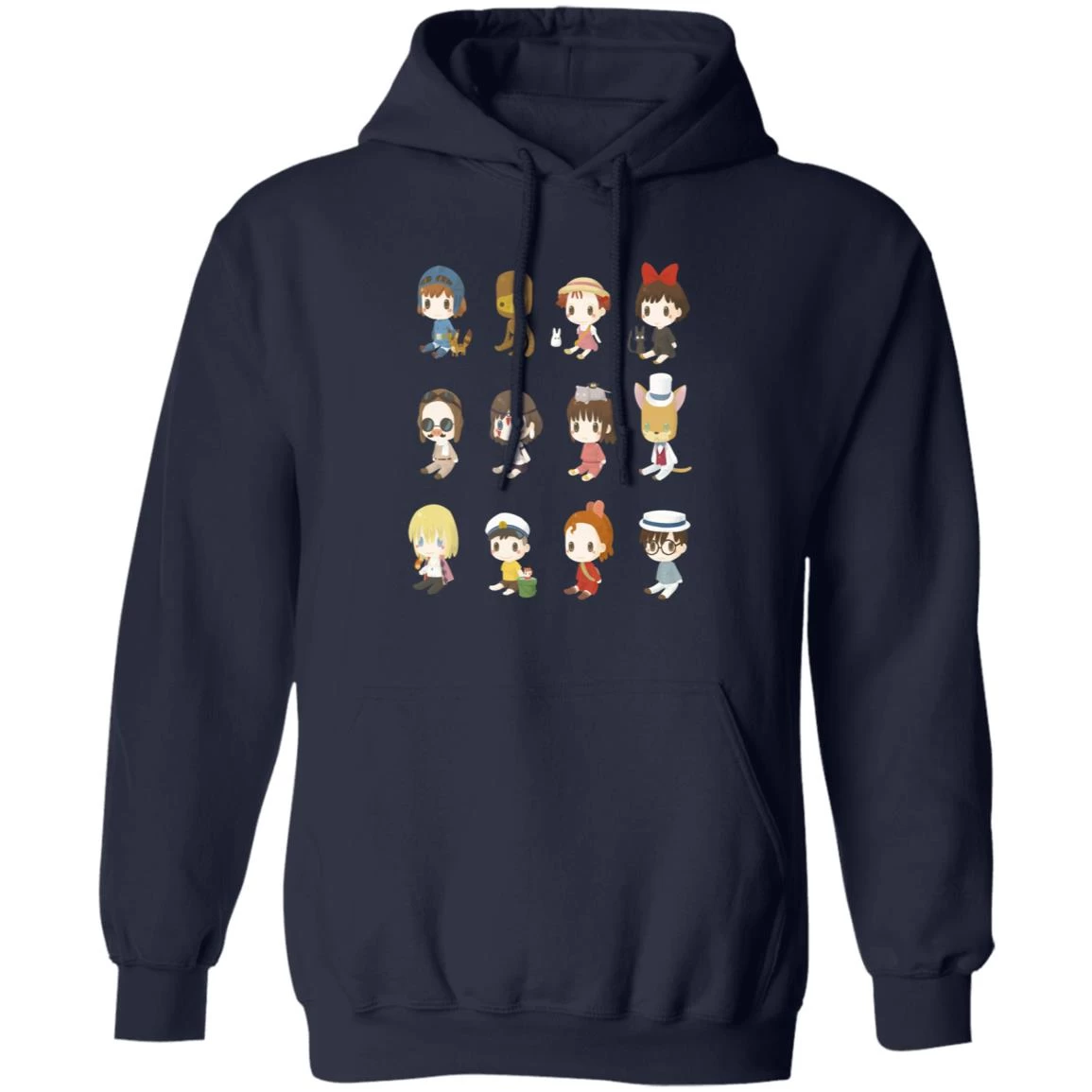 Ghibli Characters Cute Collection Hoodie 6 Ghibli Characters Cute Collection Hoodie - Image 4