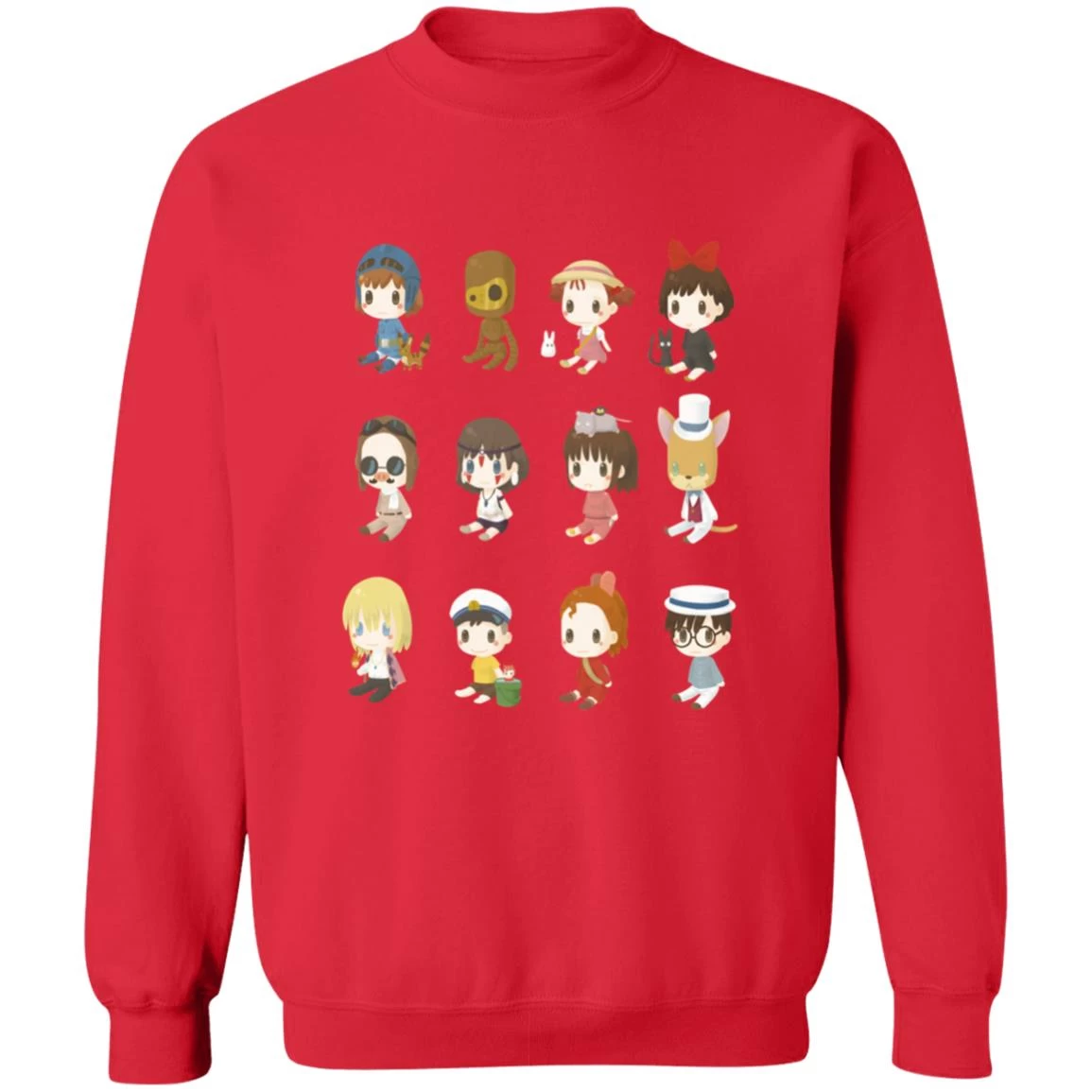 Ghibli Characters Cute Collection Sweatshirt 18 Ghibli Characters Cute Collection Sweatshirt - Image 16