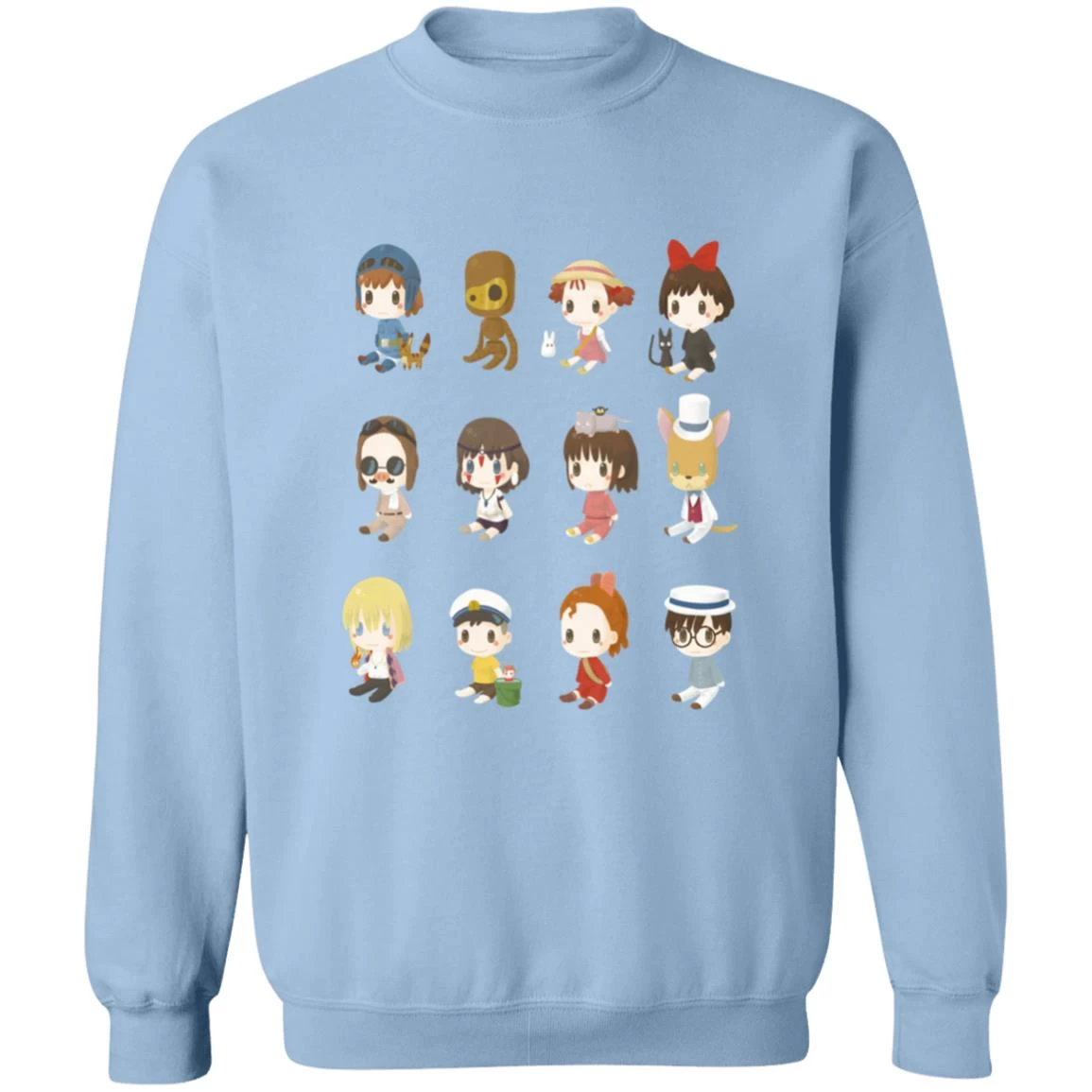 Ghibli Characters Cute Collection Sweatshirt 14 Ghibli Characters Cute Collection Sweatshirt - Image 12