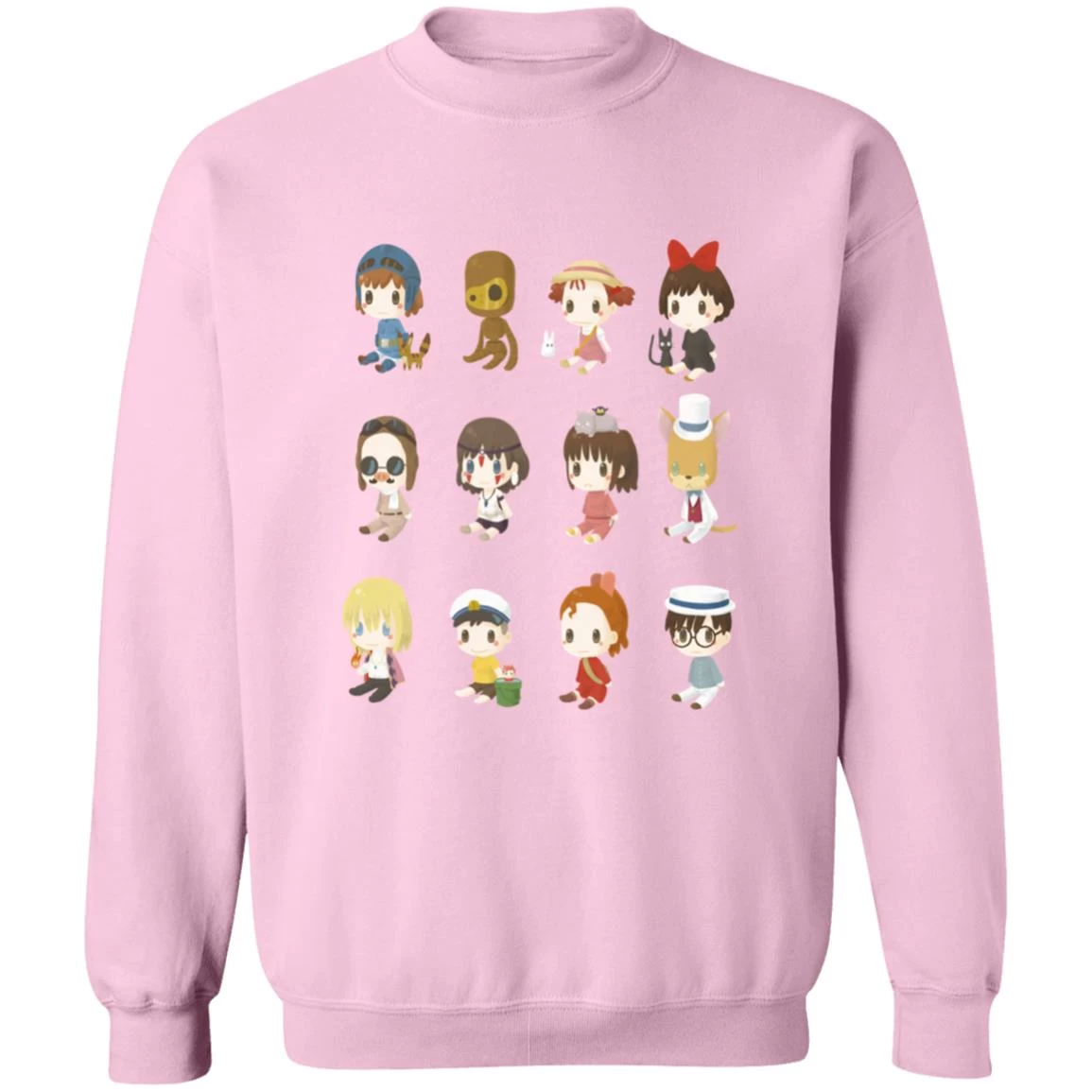 Ghibli Characters Cute Collection Sweatshirt 11 Ghibli Characters Cute Collection Sweatshirt - Image 9