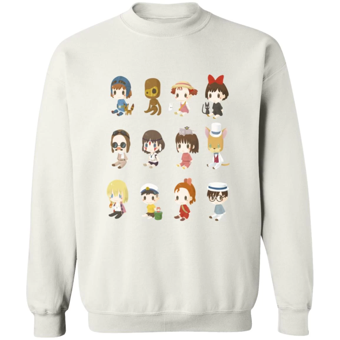 Ghibli Characters Cute Collection Sweatshirt 20 Ghibli Characters Cute Collection Sweatshirt - Image 18