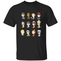 Ghibli Characters Cute Collection T Shirt -Ghibli Shop redirect10072021141049 2
