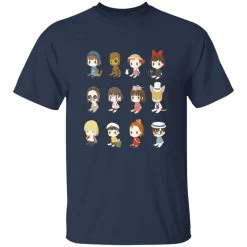 Ghibli Characters Cute Collection T Shirt -Ghibli Shop redirect10072021141049 6